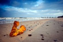 Jesień na rewalskiej plaży
