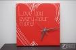 Love you every hour more - Zegar z Twoim zdjęciem_4