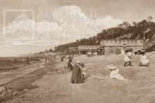 Plaża w Rewalu - około 1930 roku